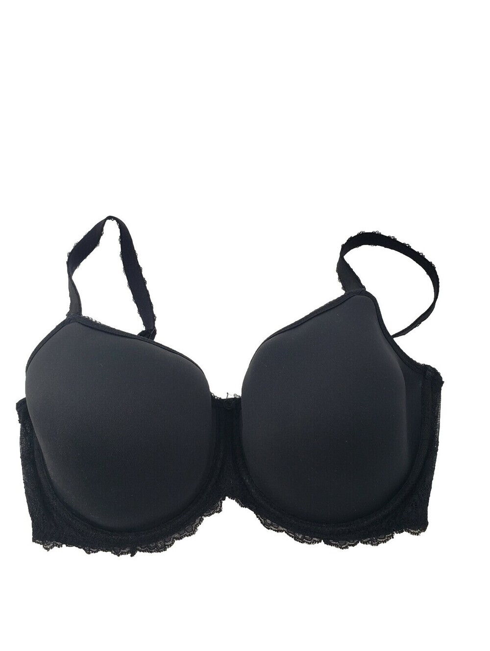 Wacoal T-shirt Bra 36DDD Seduction Spacer Underwire Black Lace Women's 853255